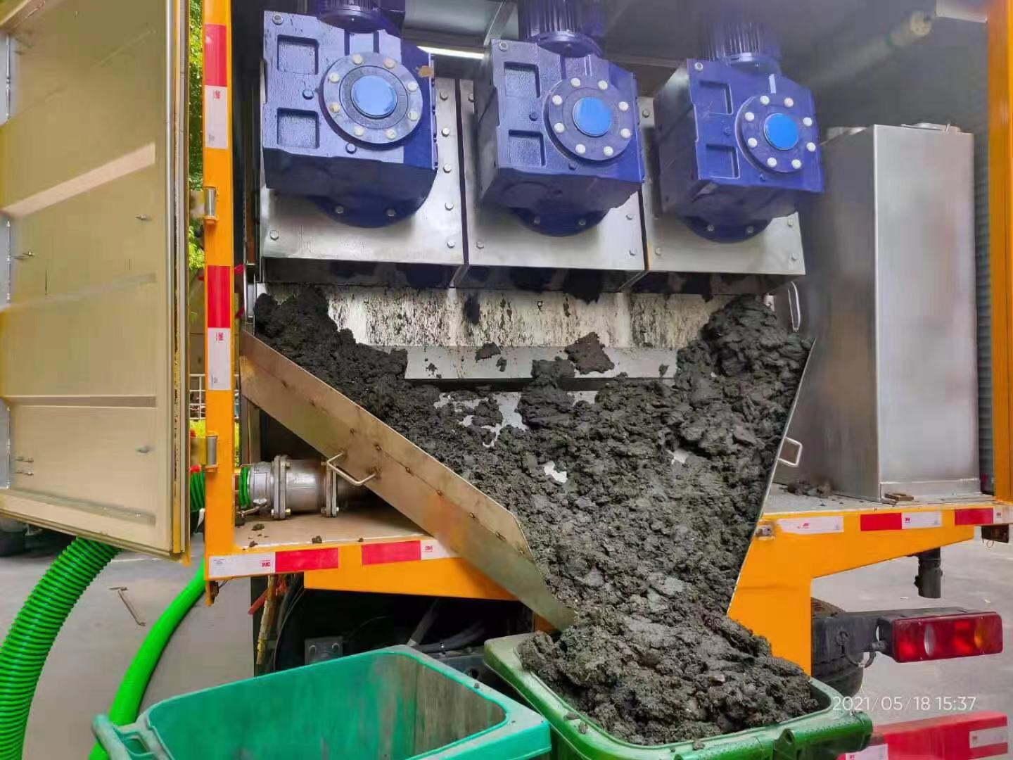 鄄城化粪池清掏城市维护站-泥浆净化干湿分离处理